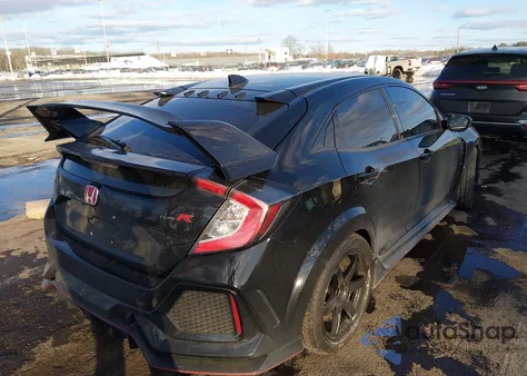 2019 Honda Civic Type R Touring z USA, uszkodzony, nr VIN SHHFK8G72KU202783